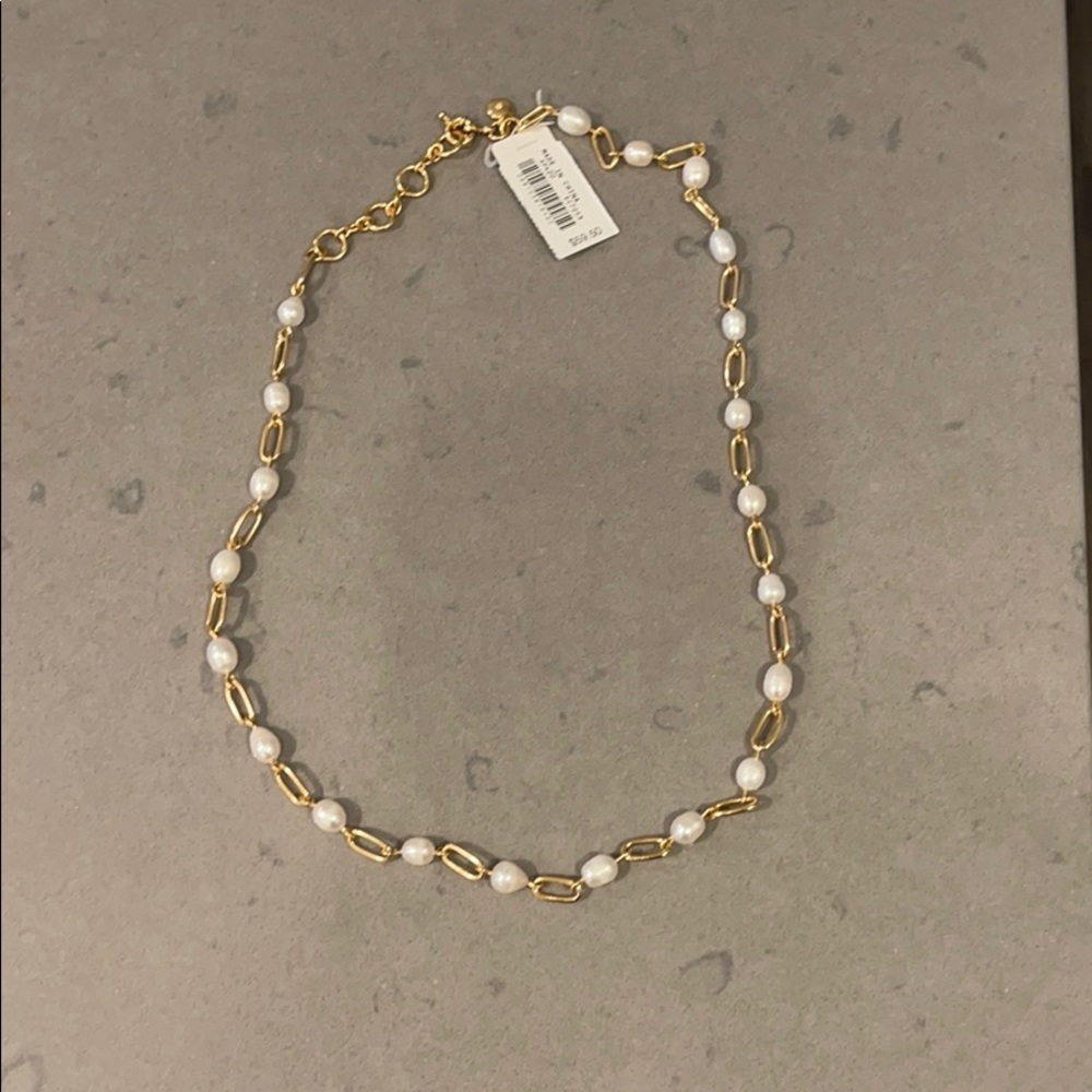 J. Crew Fresh Water Pearl Necklace - NWT